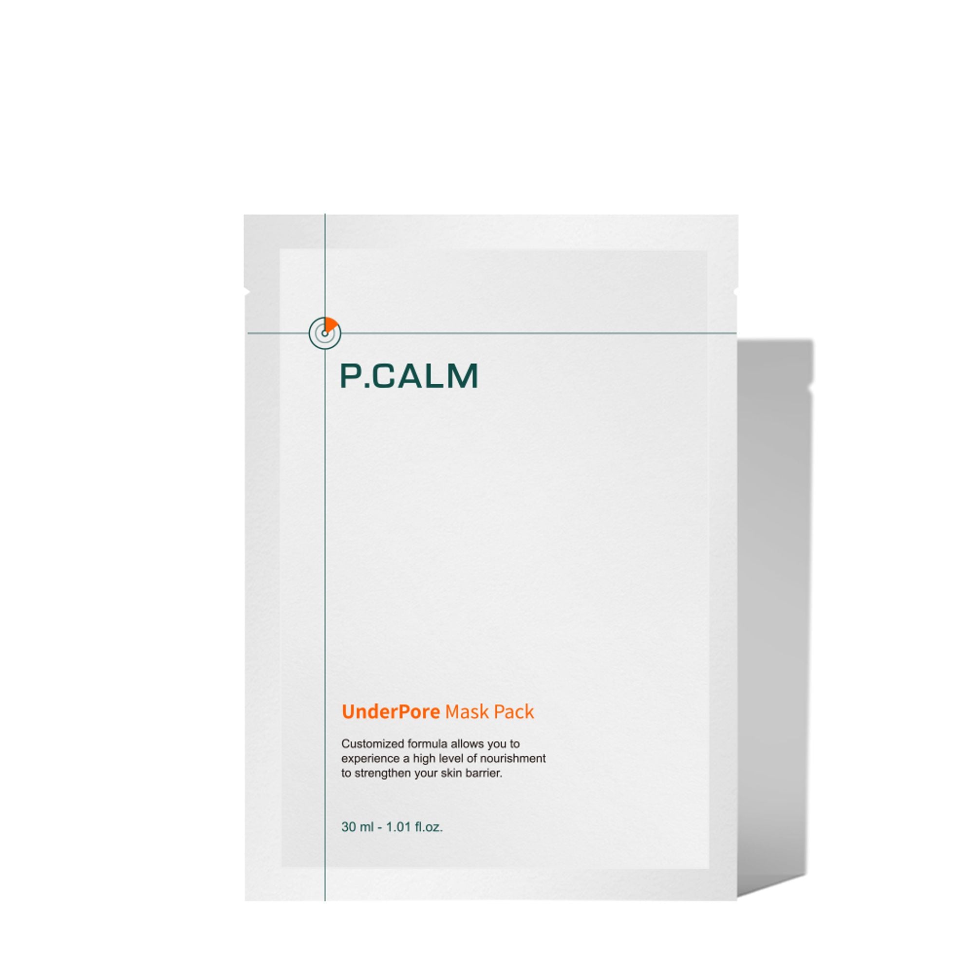 P.CALM Paquete de máscara inferior 30 ml x 5ea