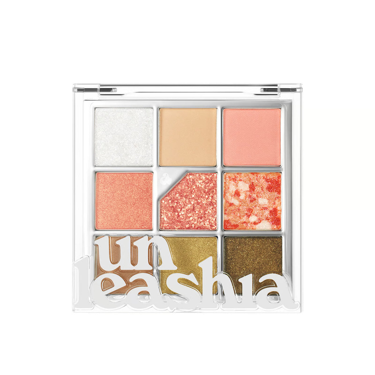 Paleta de ojos Glitterpedia de Unleashia 6.6g 7 Color
