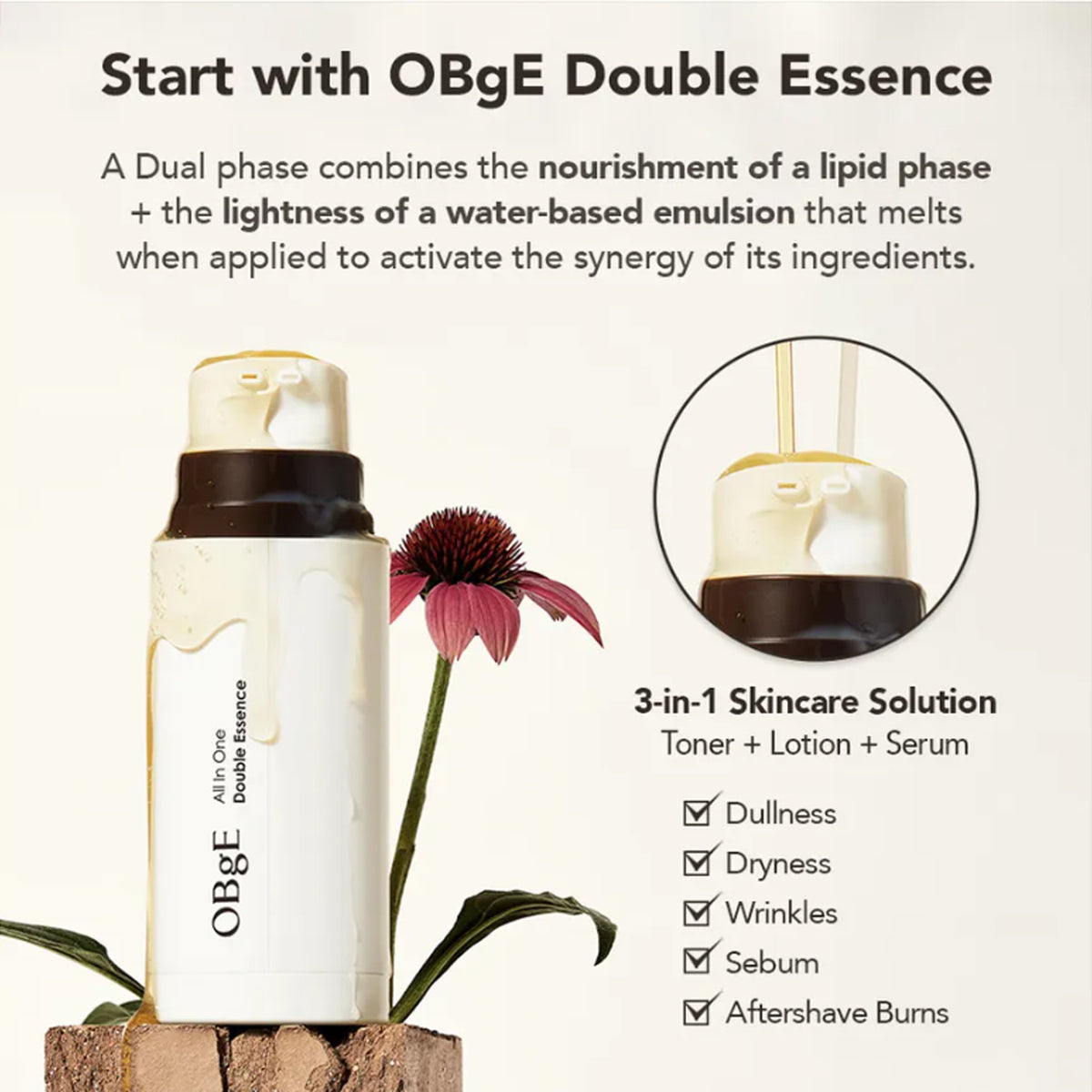 OBgE All In One Double Essence 100ml