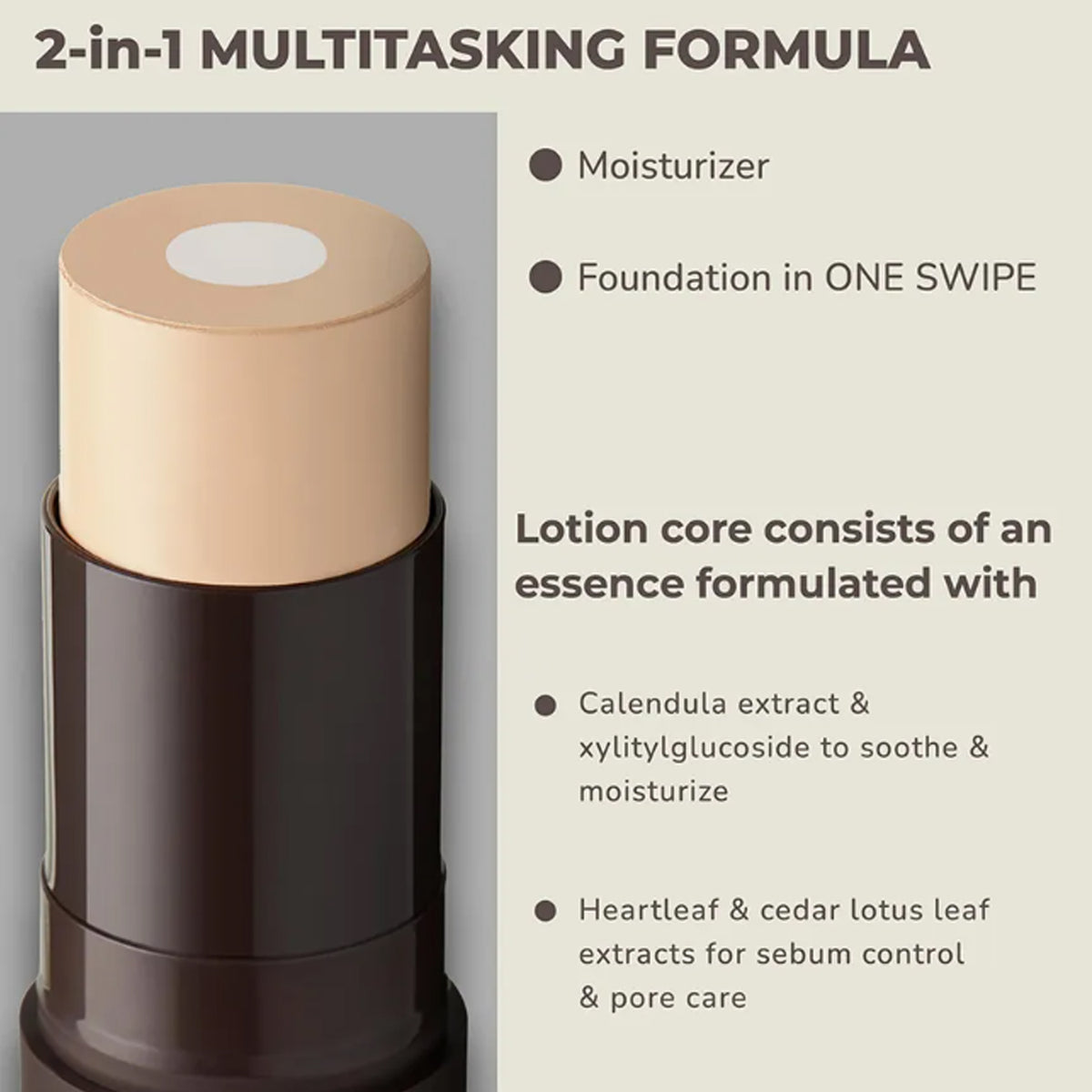 OBgE Natural Cover Foundation 3 Colors