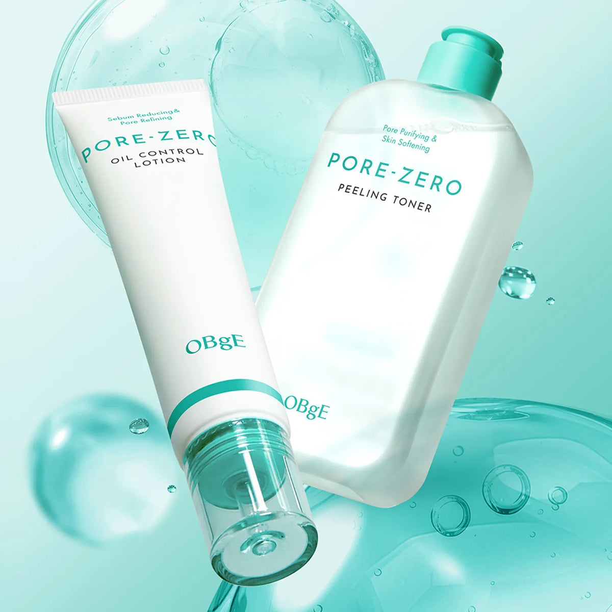 OBgE Pore Zero Toner/Lotion 2P Set