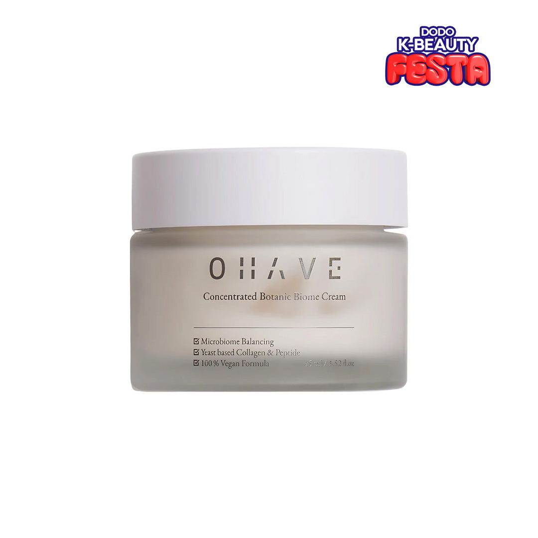 Crema de bioma botánico concentrado de ohave 45 ml