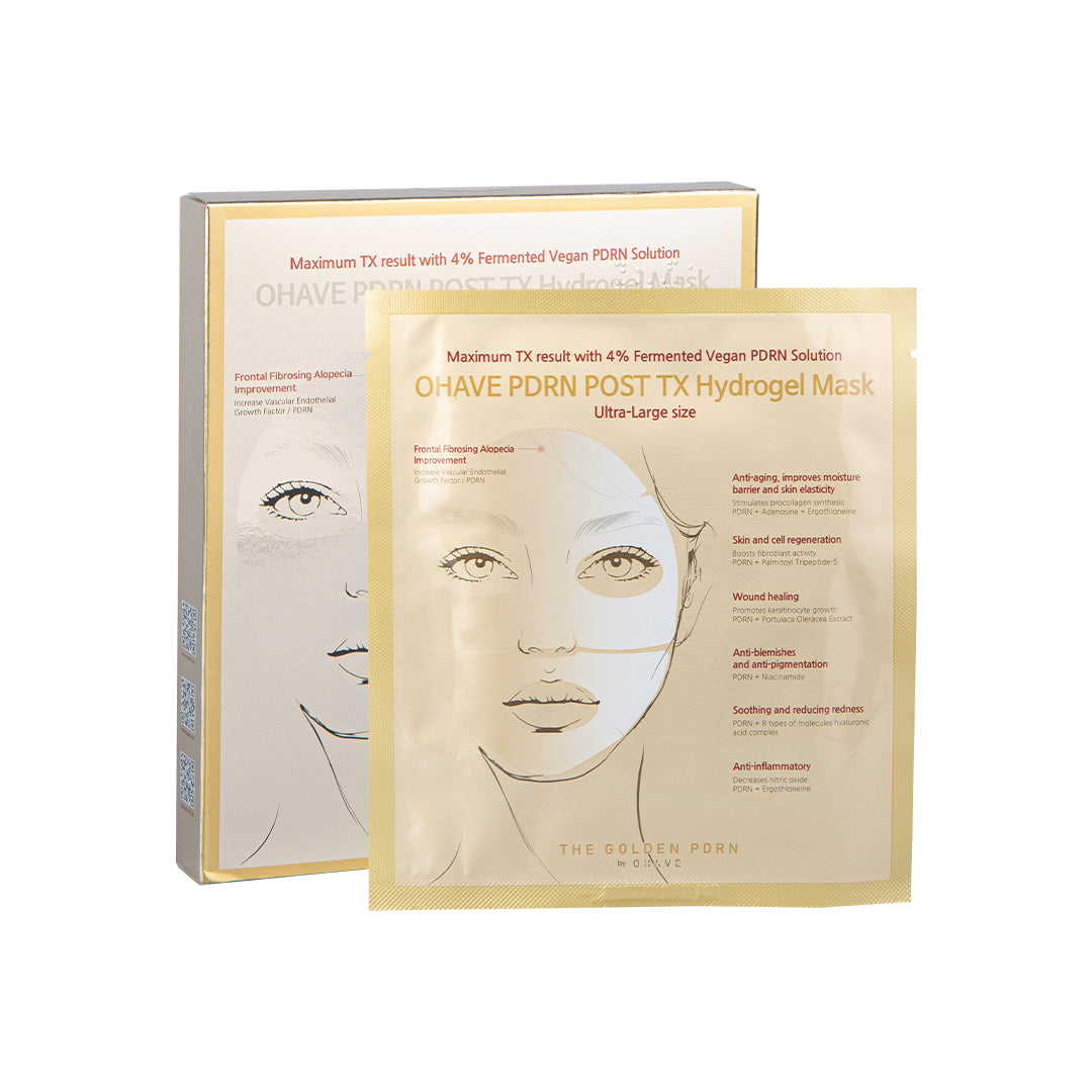 OHAVE PDRN POST TX Hydrogel Mask 1 Box (5 Sheets)