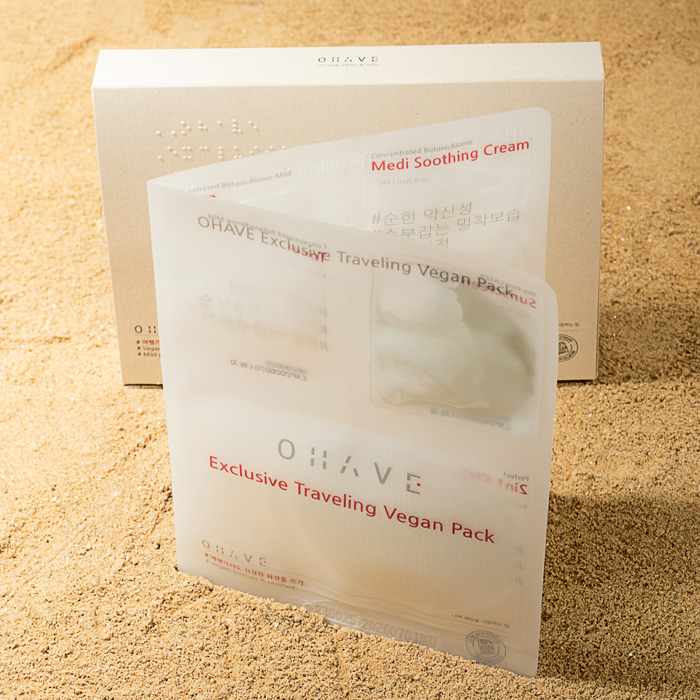 OHAVE Exclusive Traveling Vegan Pack x 3pack (for three days)