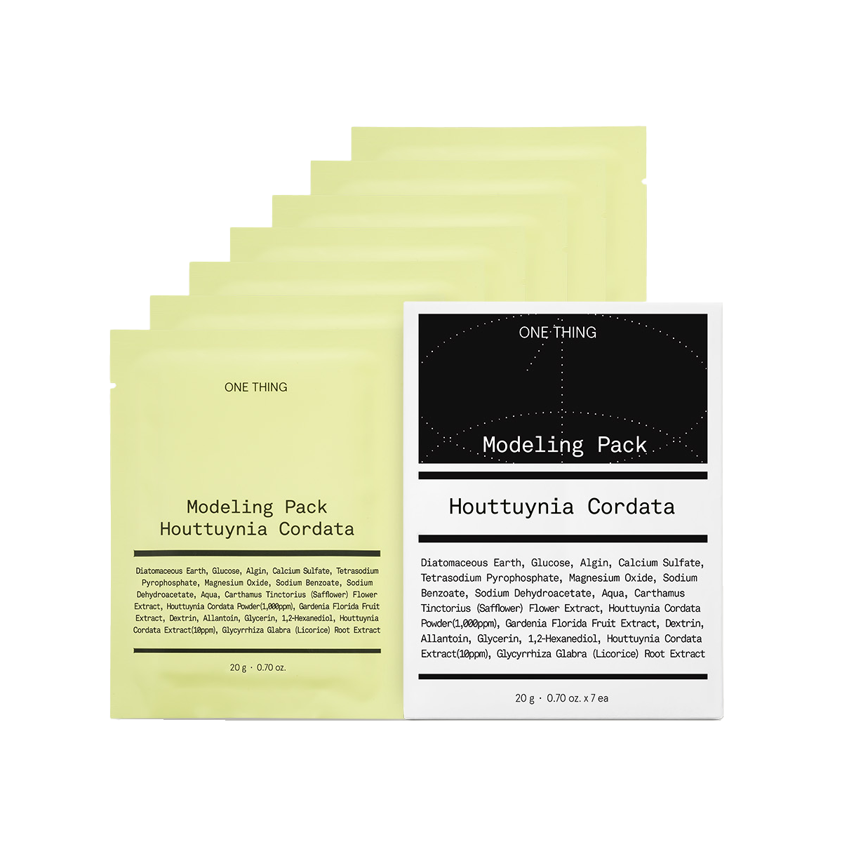 ONE THING Paquete de modelado (3 tipos)
