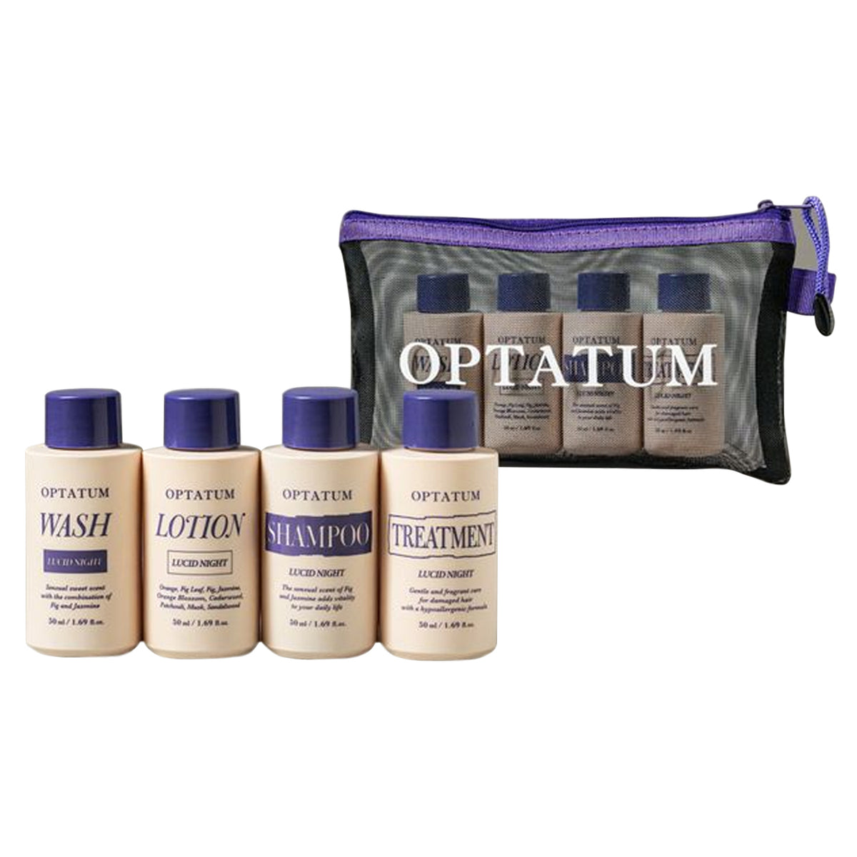 OPTATUM Perfume Hair & Body Travel Kit