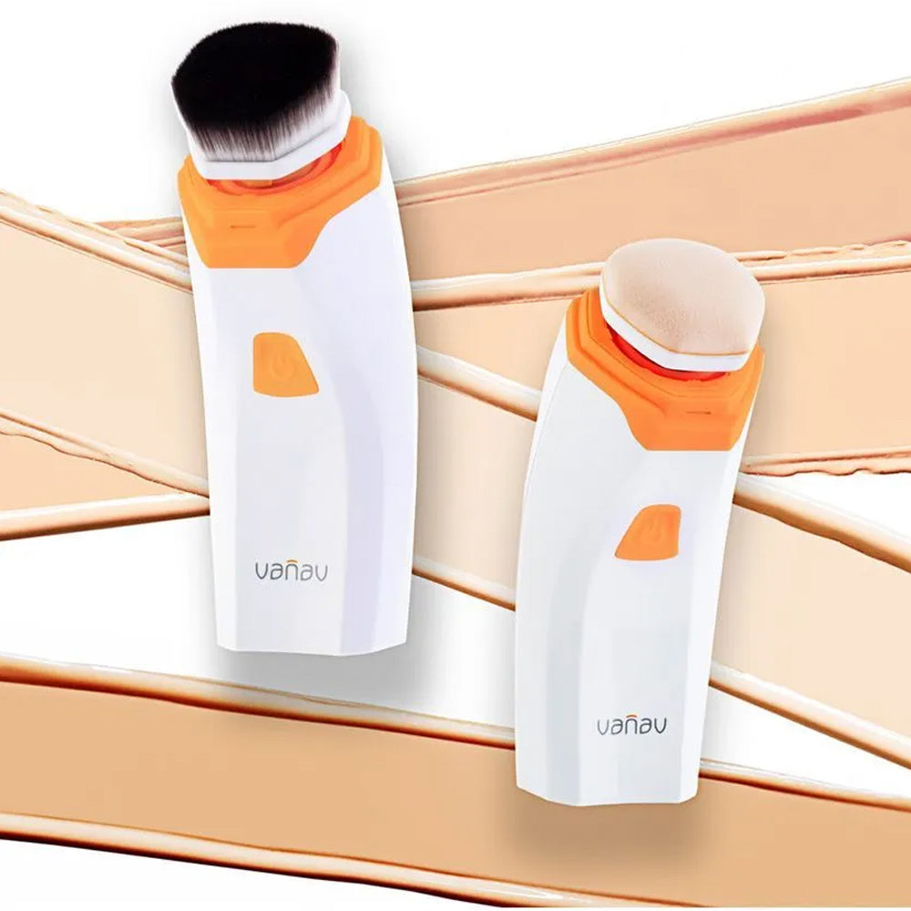 VANAV Cover Fit Vibrating Brush For Perfect Makeup - DODOSKIN