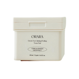 ORARA Green té calmante de tóner pelado 190 ml * 70 almohadillas