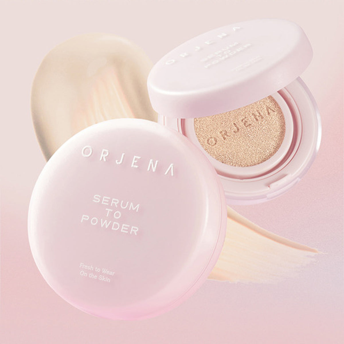 ORJENA Serum to Powder Cushion (Main Product + Refill) 4 colors