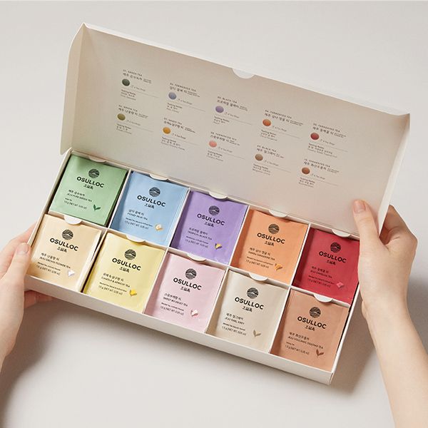 OSULLOC Premium Tea Collection (10 Flavors x 40ea) | DODO SKIN – DODOSKIN