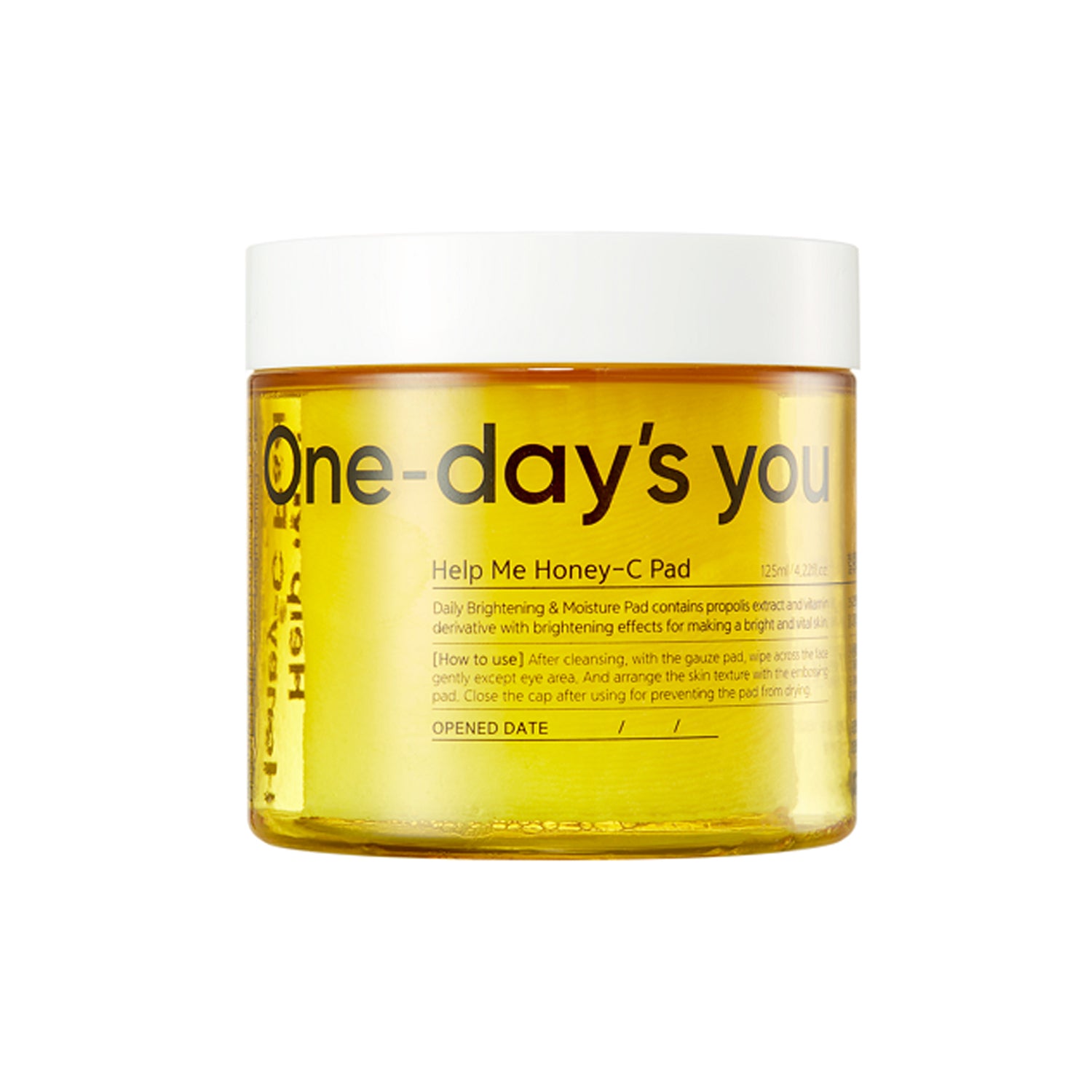 One-day's you Help Me Honey-C Pad 125ml (60pads)