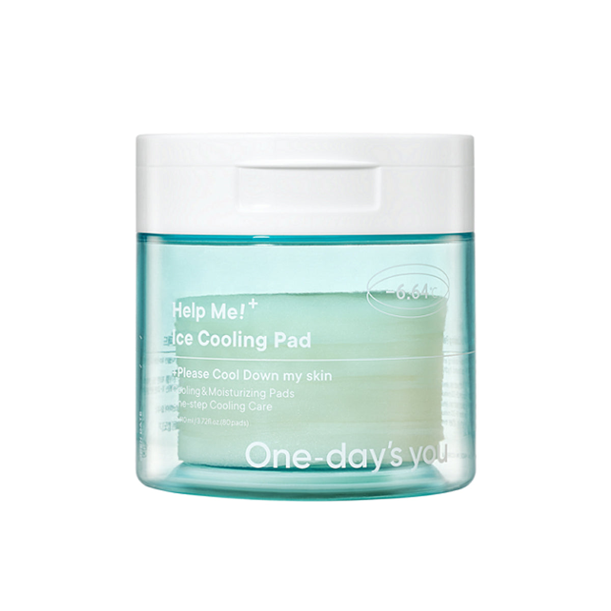One-day's you Help Me! Ice Cooling Pad 110ml (80pads)