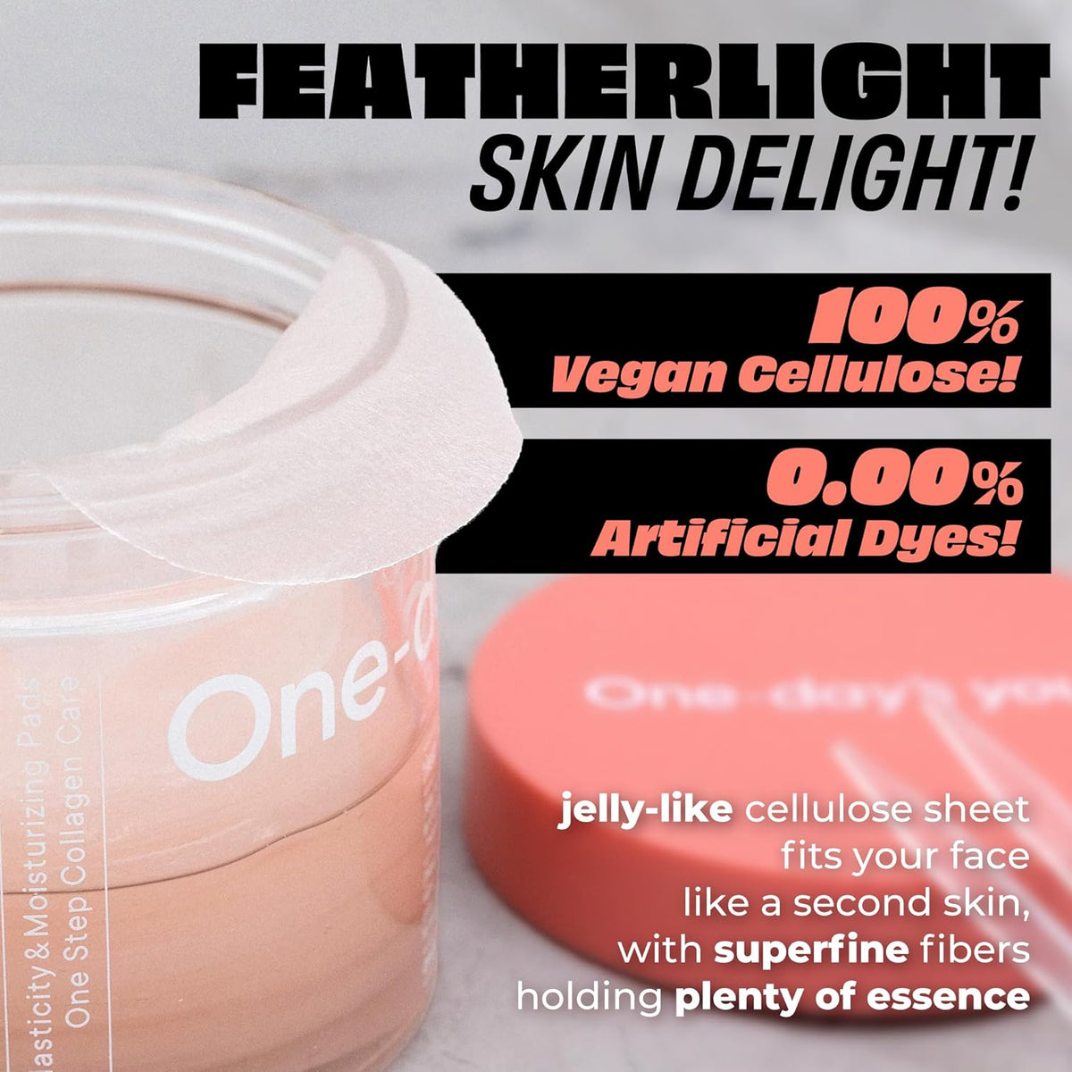 One-Day's You Me Real Collagen Pad 130ml (70 pados)