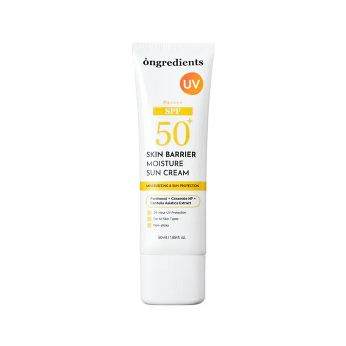 Ongredients Skin Barrier Moisture Sun Cream 50ml