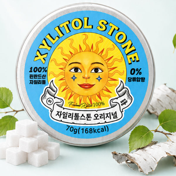 XYLITOL STONE Zipper Bag Original 70g