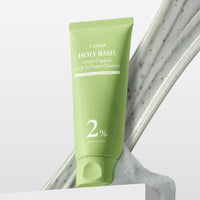 P.CALM Holy Basil Green Capsule Pack To Foam Cleanser 120ml