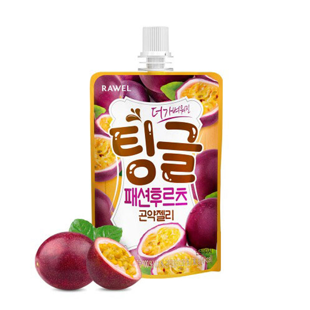 RAWEL Konjac Jelly Passion Fruit 14ea*80g - DODOSKIN