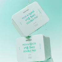 DEWYTREE Pick & Quick Calming Pull Tear-off Double Pads 380g 100 Sheets