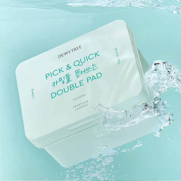 DEWYTREE Pick & Quick Calming Pull Tear-off Double Pads 380g 100 Sheets