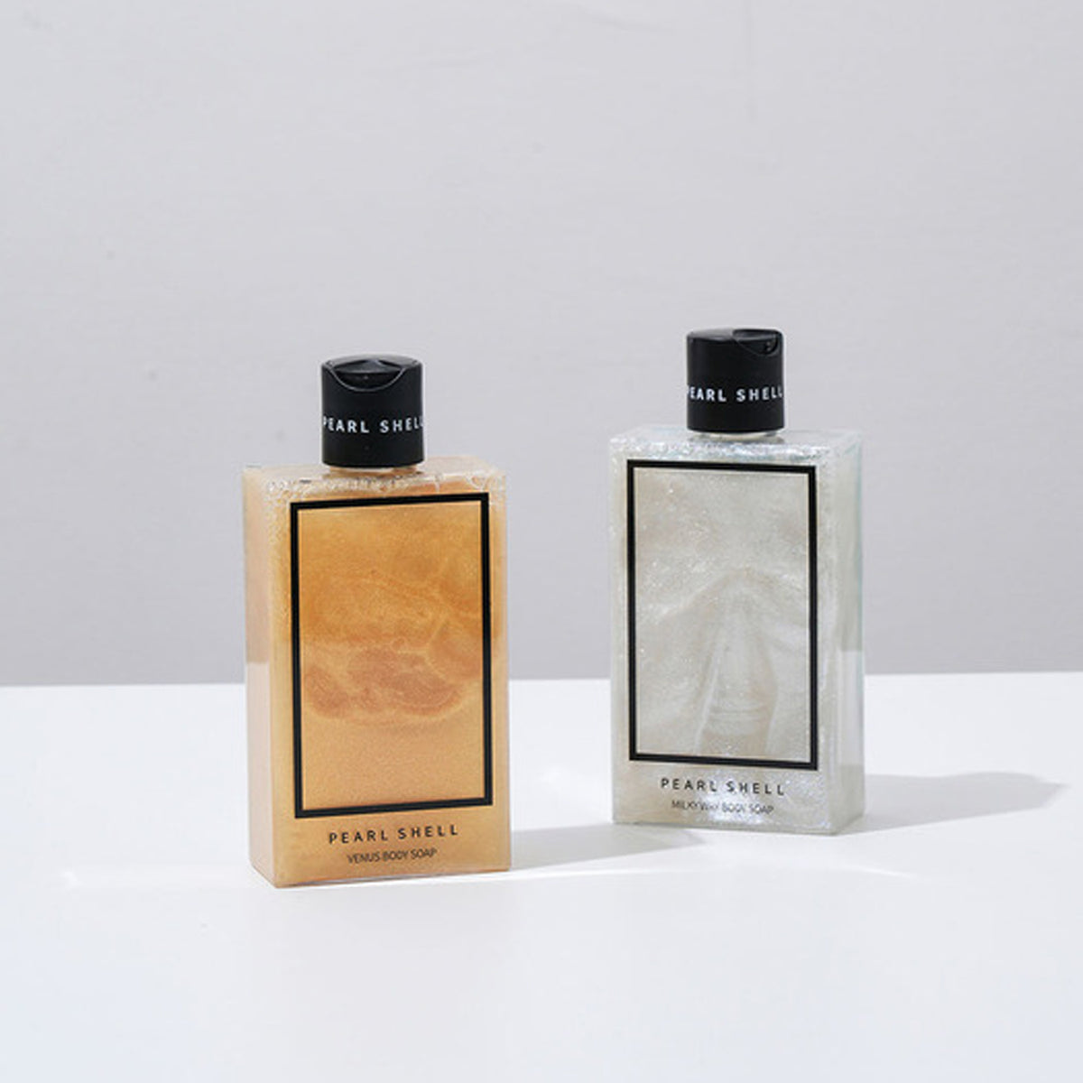 PEARL SHELL Body Care Soap Set (Venus Soap + Milky Way Soap)