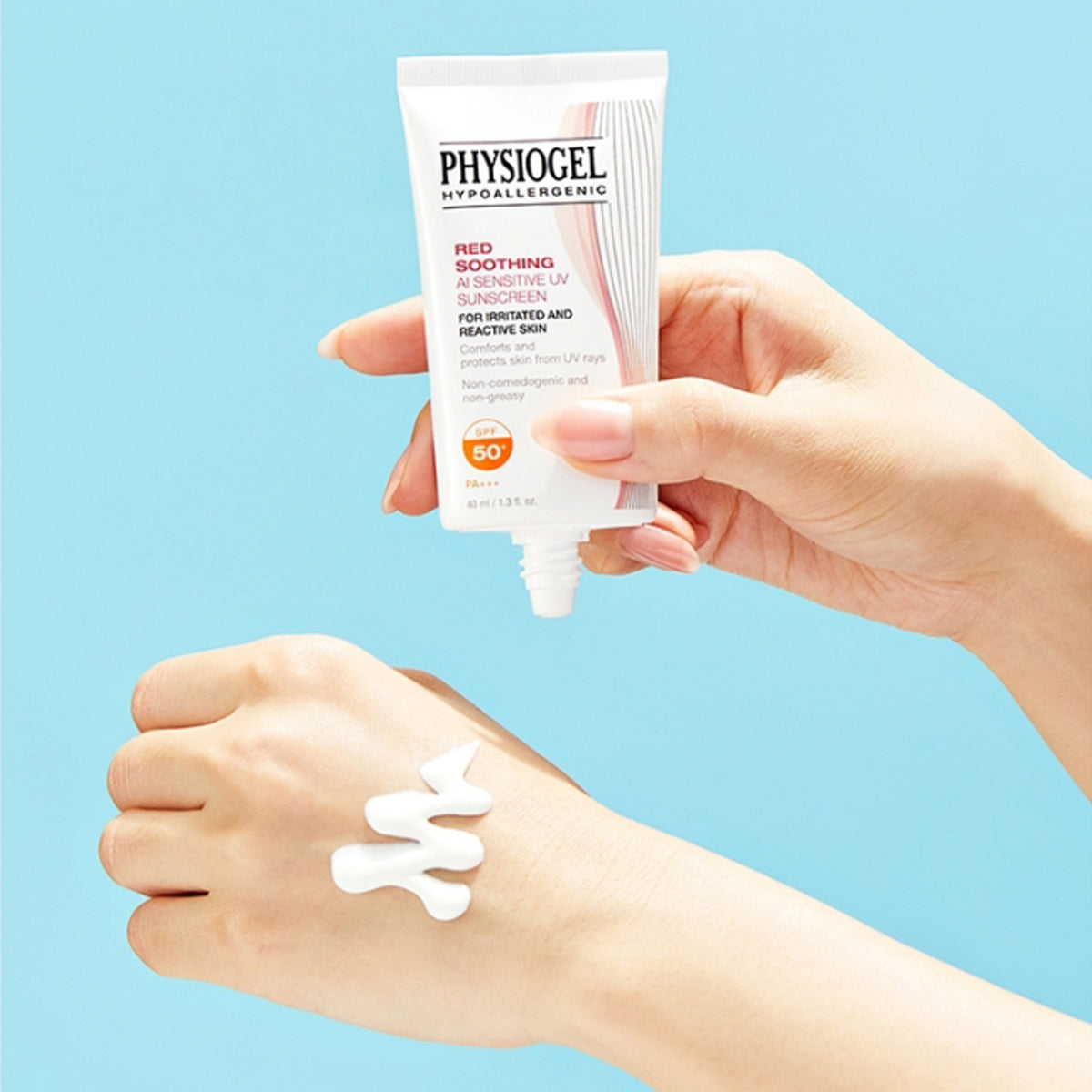 PHYSIOGEL Red Soothing AI Sensitive UV Sunscreen Advanced 40ml