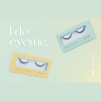 A set of 10 PICCASSO Eyeme Fale Eyelashes, 1g each, offering a range of styles to complement various makeup applications.
