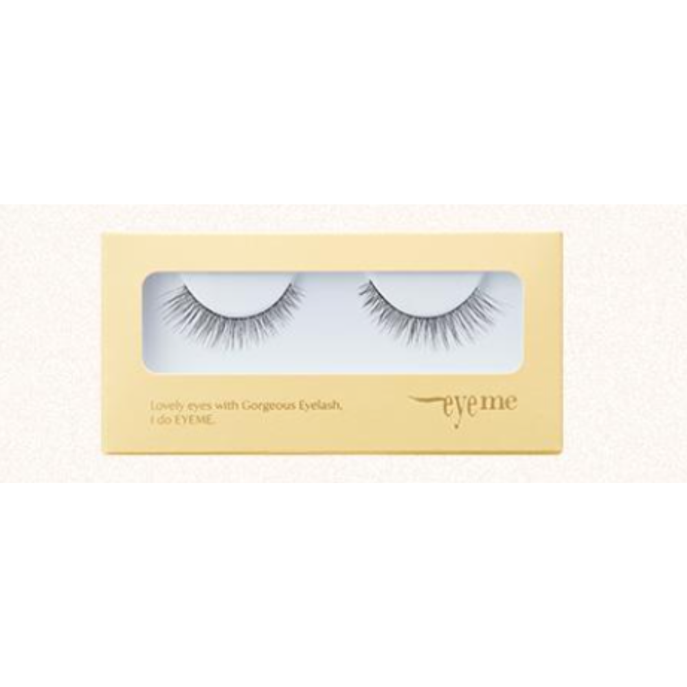 A collection of 10 types of PICCASSO Eyeme Fale Eyelashes, showcasing various styles for stunning eye looks.