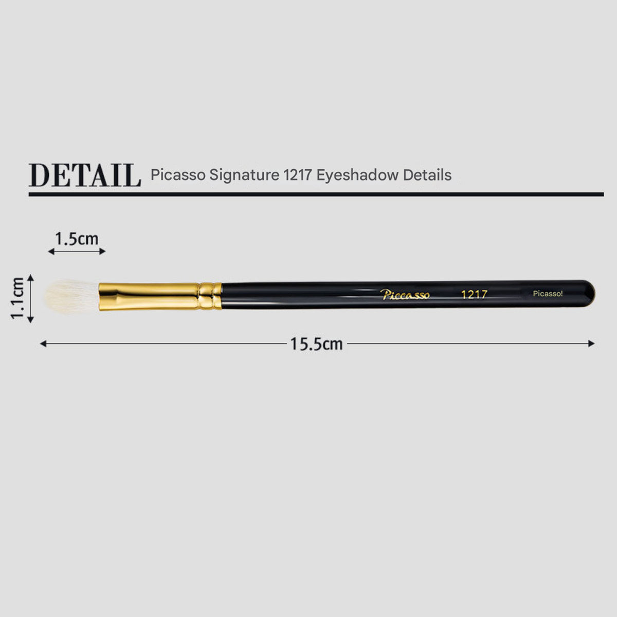 PICCASSO Signature 1217 Eyeshadow Brush