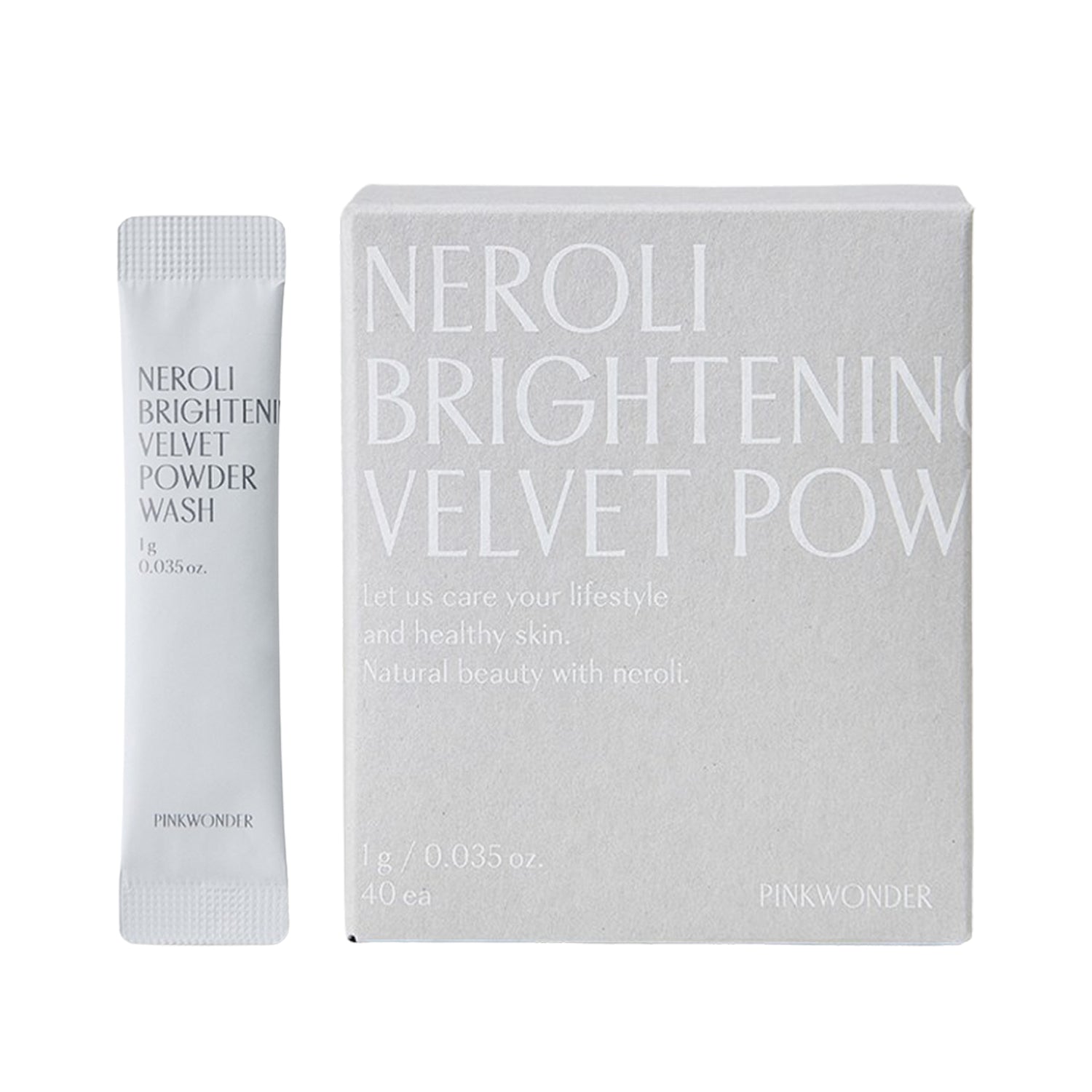 PINKWONDER Neroli Brightening Velvet Powder Wash 1g*40ea