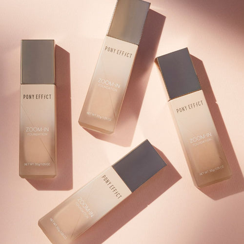 PONY EFFECT Zoom-In Liquid Foundation (4 Colors)