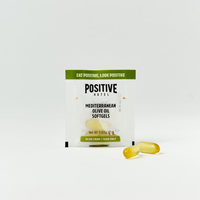 POSITIVE HOTEL Acidity 0.1 Premium Olive Oil Capsules - Mediterranean Olive Oil Coupage (1 Box / 30 Sachets)