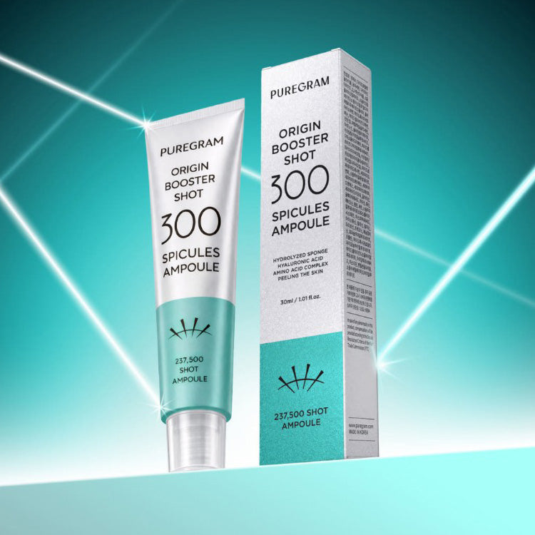 PUREGRAM Origin Booster Shot 300 Spicules Ampoule Tube Type 30ml