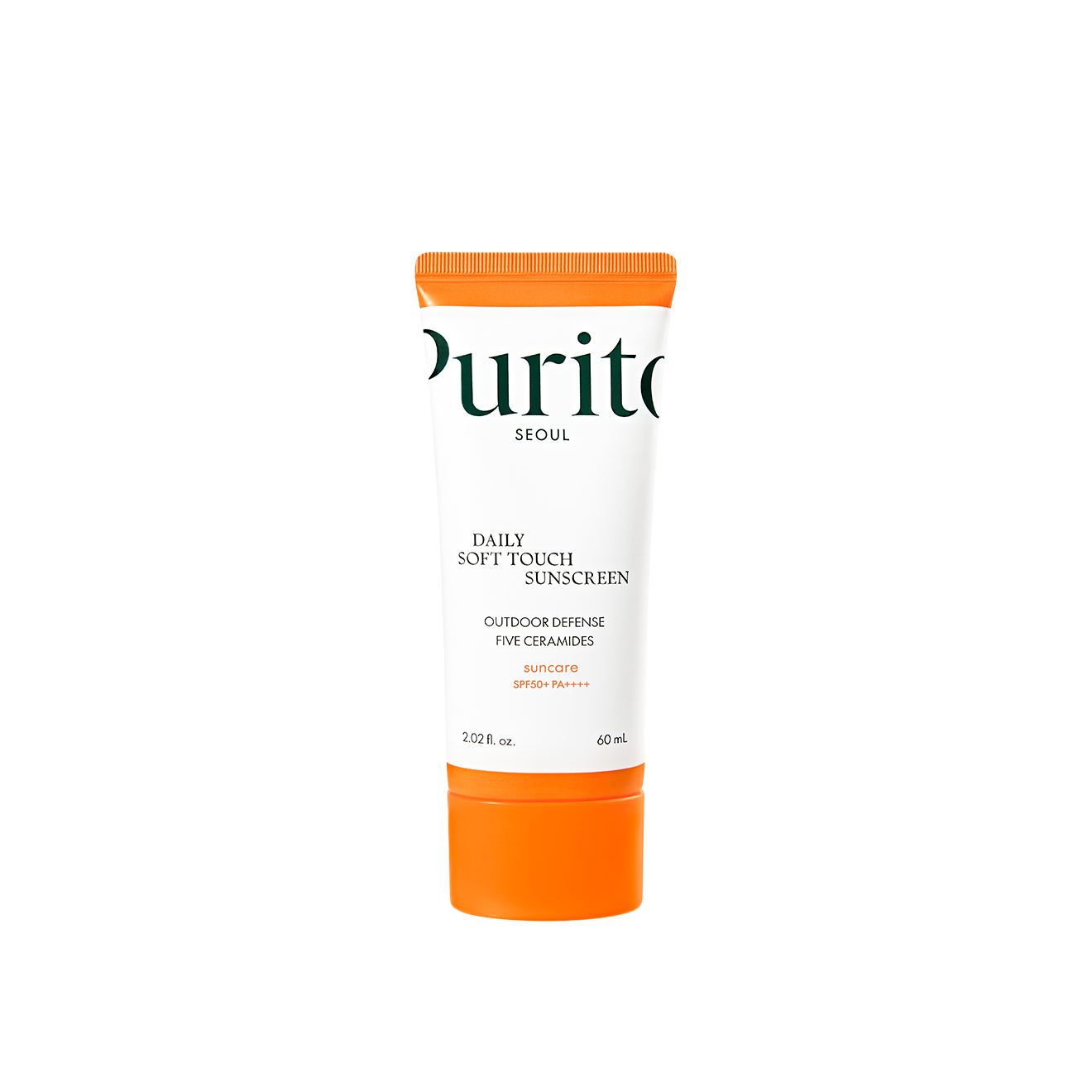 PURITO Protector solar de toque suave diario 60 ml SPF50+PA ++++