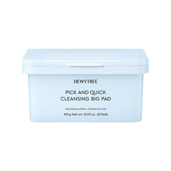 DEWYTREE Pick & Quick Tear-Off Cleansing Big Pads 310g 60 Sheets