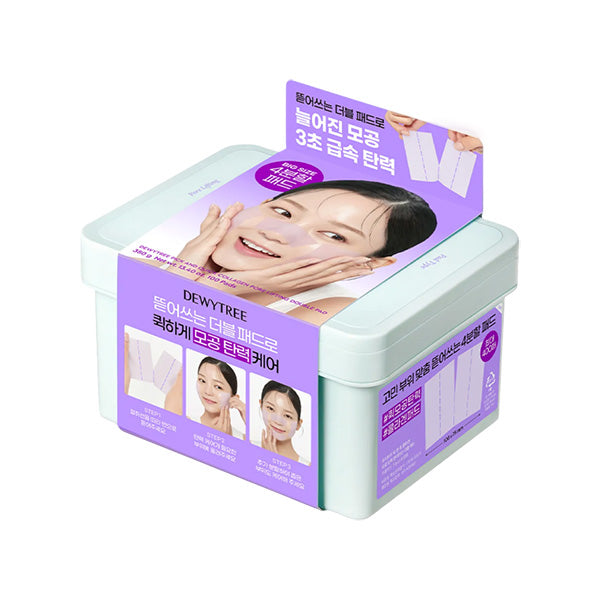 DEWYTREE Pick & Quick Collagen Pore Elasticity Tear-off Double Pads 380g 100 Sheets