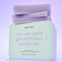 DEWYTREE Pick & Quick Collagen Pore Elasticity Tear-off Double Pads 380g 100 Sheets
