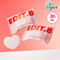 EDIT.B Joyful Heart All-in-One Cleansing Pads 55g 30 Sheets