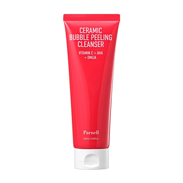 Parnell Vitamin C AHA Omija Ceramic Bubble Peeling Cleanser 180ml