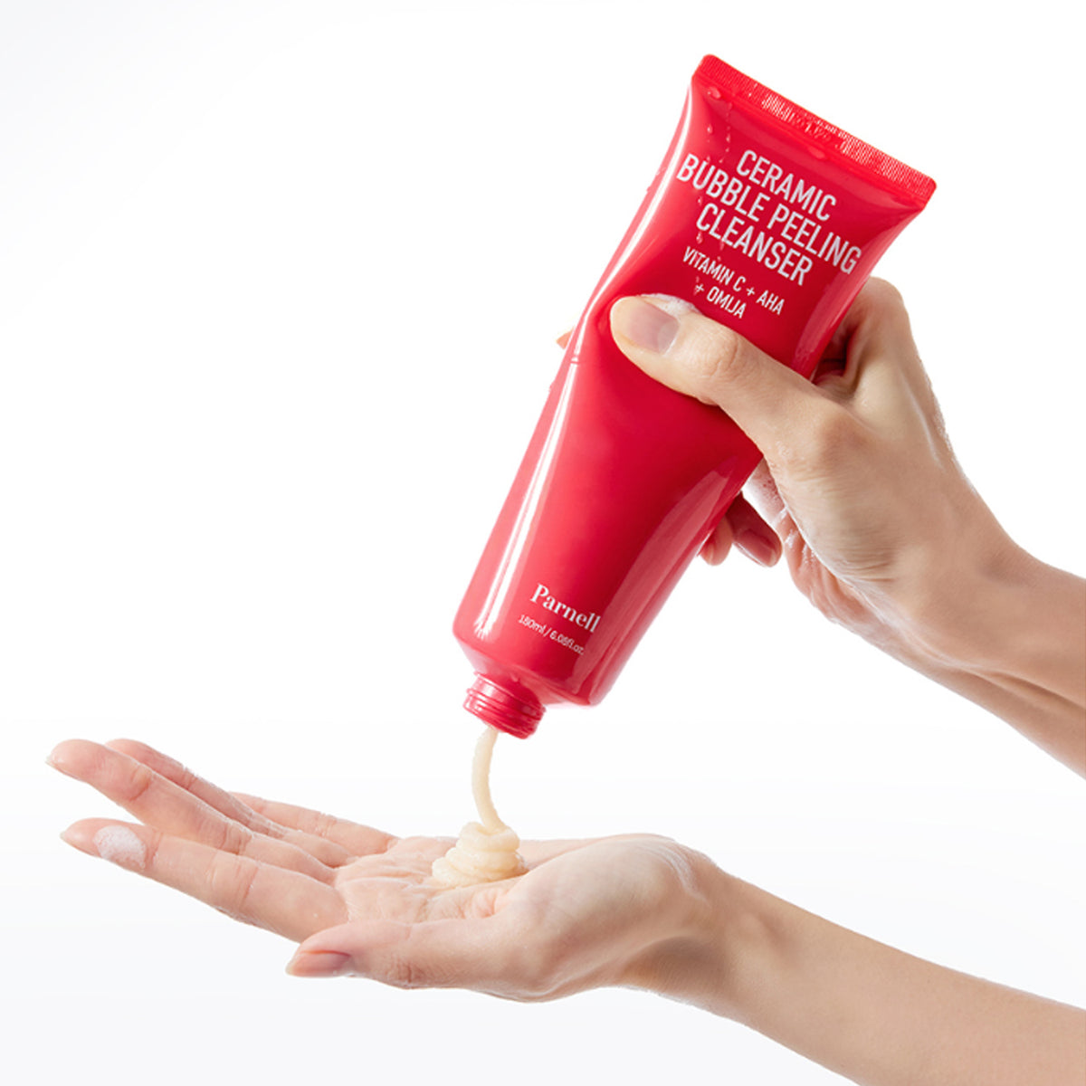 Parnell Vitamina C Aha Omija Ceramic Bubble Peling Cleanser 180ml