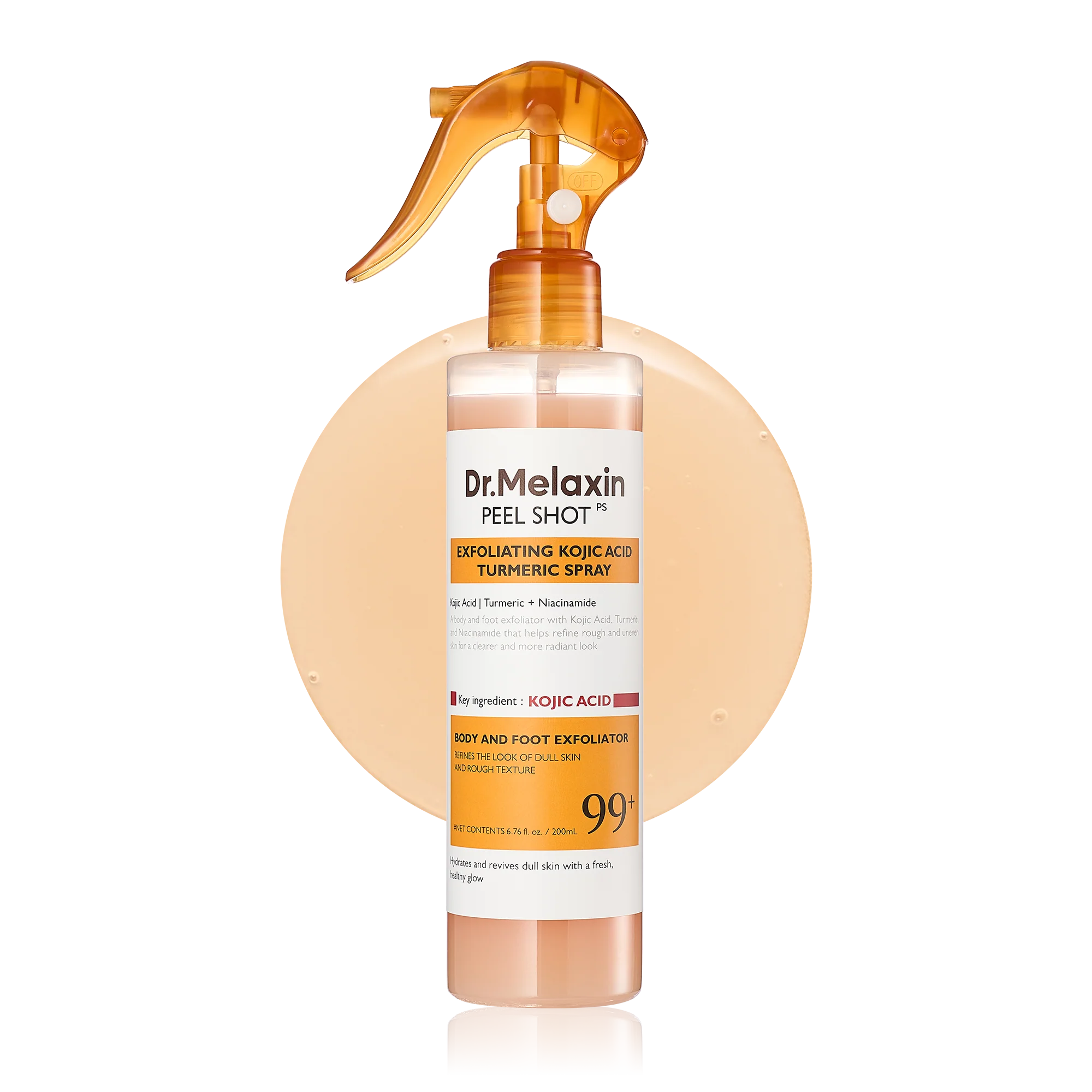 Dr.Melaxin Peel Shot Keratin Care Kojic Acid Turmeric Spray 200ml