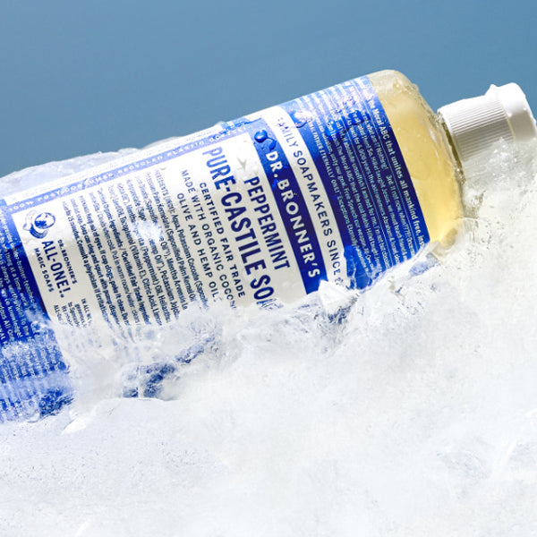 DR.BRONNER'S Peppermint Pure Castile Soap 475ml