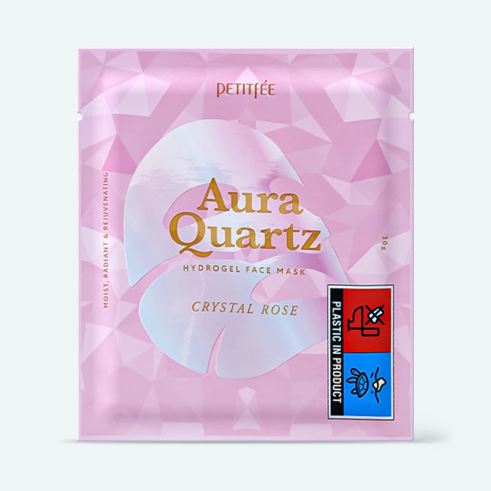 (Mhark) PETITFEE Aura Quartz Hydrogel Face Mask Crystal Rose 30g - DODOSKIN