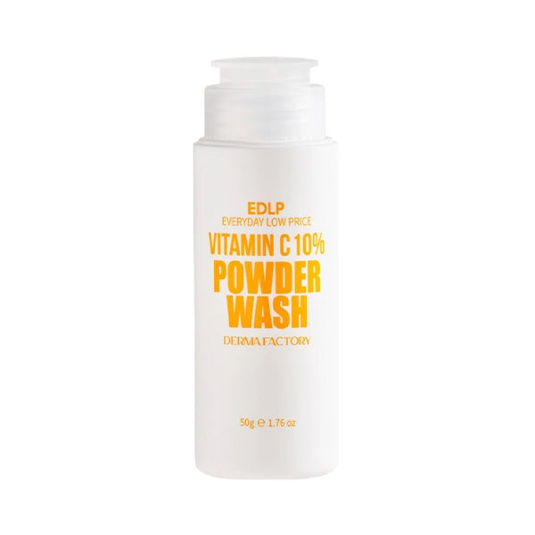 DERMA FACTORY EDLP Vitamin C 10% Enzyme Powder Wash 50g