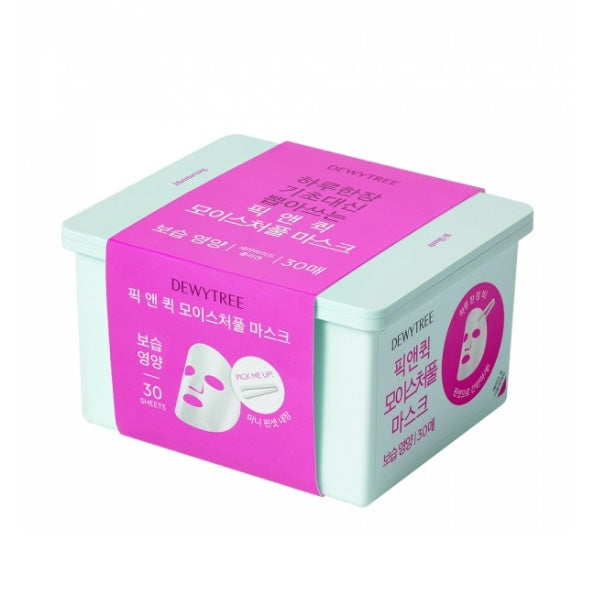 DEWYTREE Pick & Quick Pull-Out Moistureful Mask 380g 35 Sheets