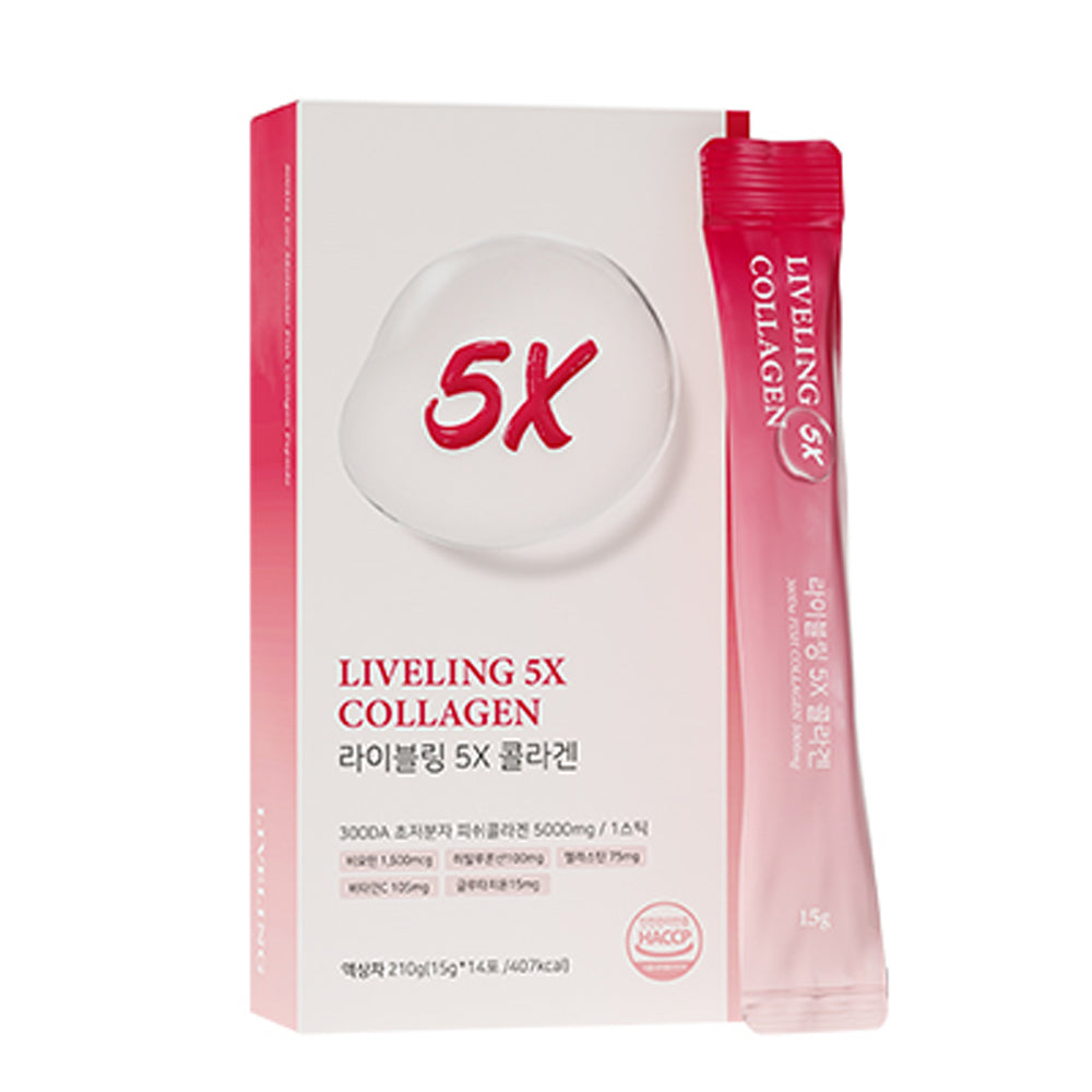 (NEWK) FULLIGHT Liveling 5X Collagen (15ml*14ea) - DODOSKIN