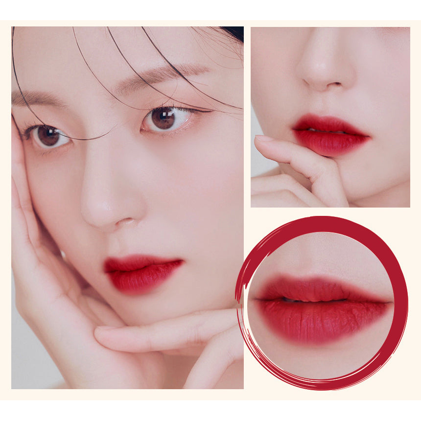 Galletas rojas de agua tinte de terciopelo 4g 5 colores