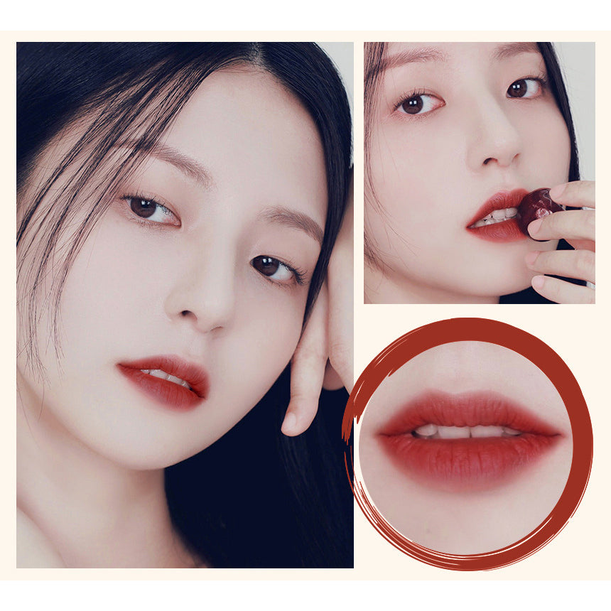 Galletas rojas de agua tinte de terciopelo 4g 5 colores