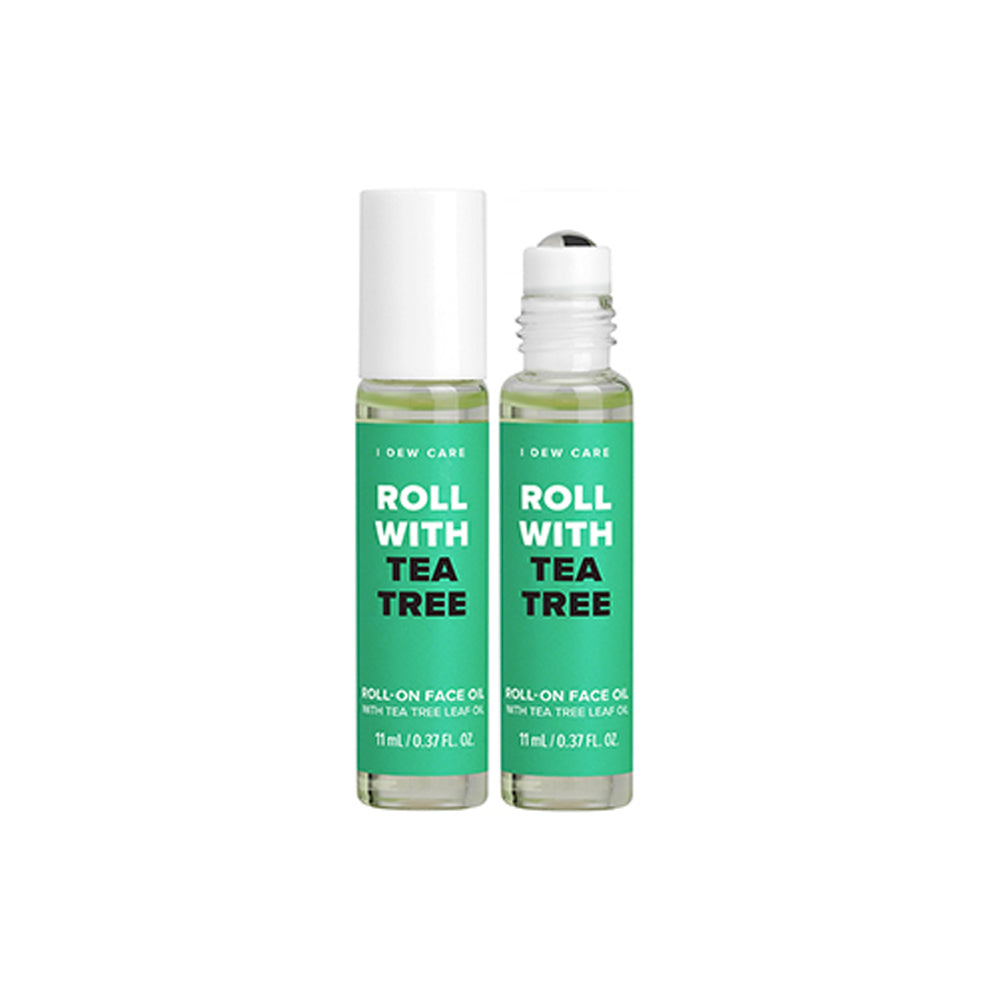 I DEW CARE Roll With Tea Tree Roll-On Face Oil 11ml - DODOSKIN