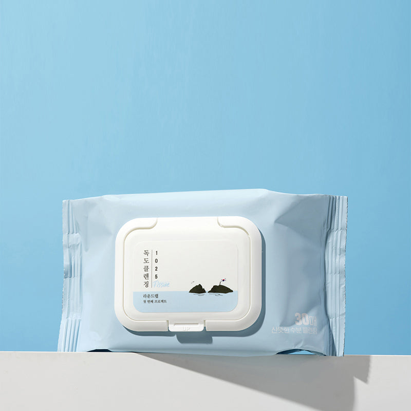 ROUND LAB 1025 Dokdo Cleansing Tissues 178g 30ea