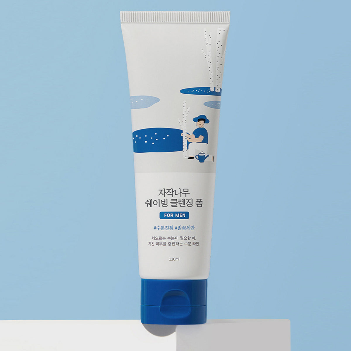 ROUND LAB For Men Birch Shaving Cleansing Foam 120ml